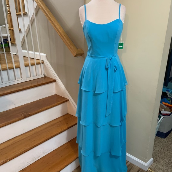 Mori Lee 123 peacock size 10 - Picture 2 of 7